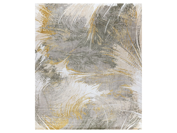 HEVEA SANDCASTLE - Rectangular handmade silk rug by Edition Bougainville - view 2